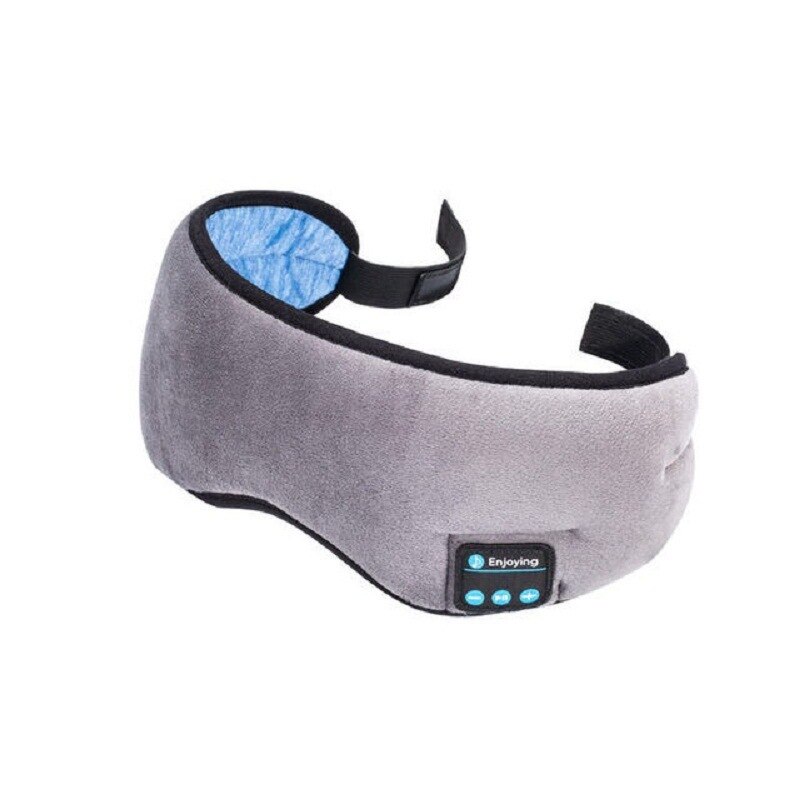 Wireless Bluetooth Music Eye Mask Long-distance Travel Shading Travel Rest Auxiliary Eye Mask Sleep Eye Mask Soft Pad Massager