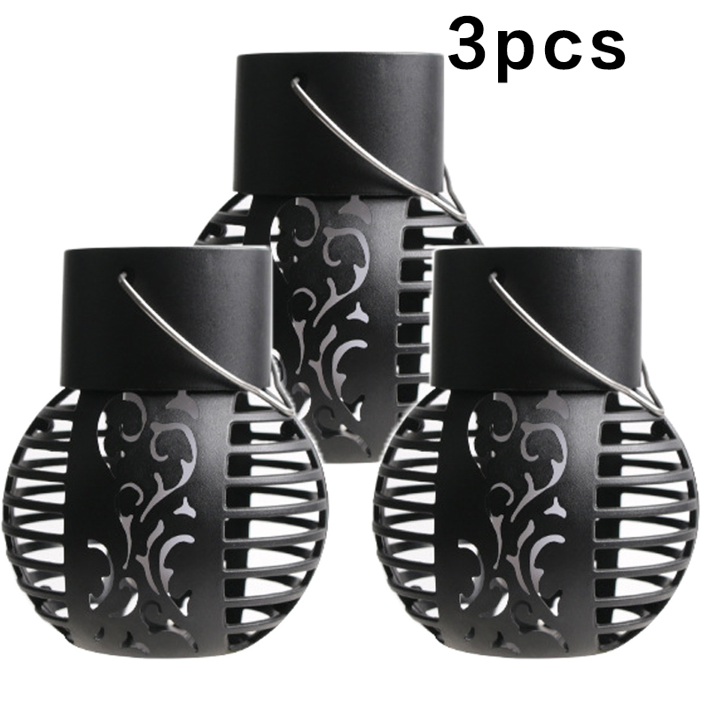 Luces solares para exteriores, linterna Retro, lámpara de llama colgante, iluminación de paisaje, luces de suelo, foco, decoración de jardín y hogar: changeable