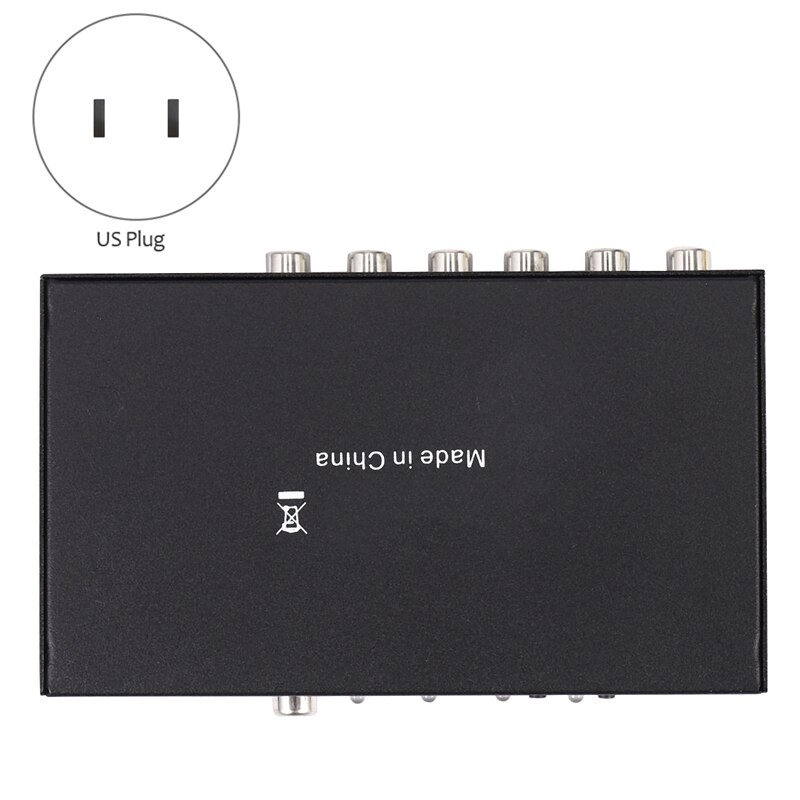 5.1 Audio Gear 2 in 1 5.1 Channel AC3/DTS 3.5mm Audio Gear Digital Surround Sound Decoder Stereo (L/R) Signals Decoder HD Player