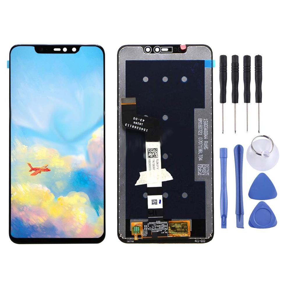 100% Voor Xiaomi Redmi Note 6 Pro Lcd Display Met Frame Touch Screen Digitizer Lcd Redmi Note6 Pro Vergadering reparatie Onderdelen