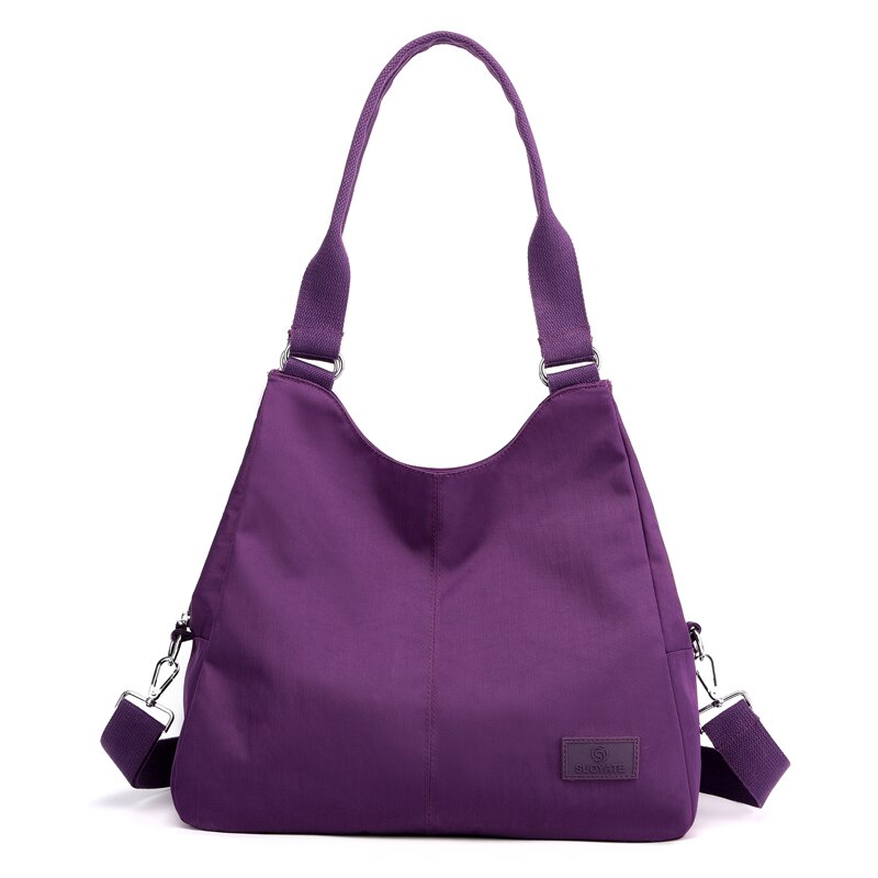 Bolso tipo mensajero de casual para mujer, bandolera de nailon de gran capacidad, pequeño, a la ,