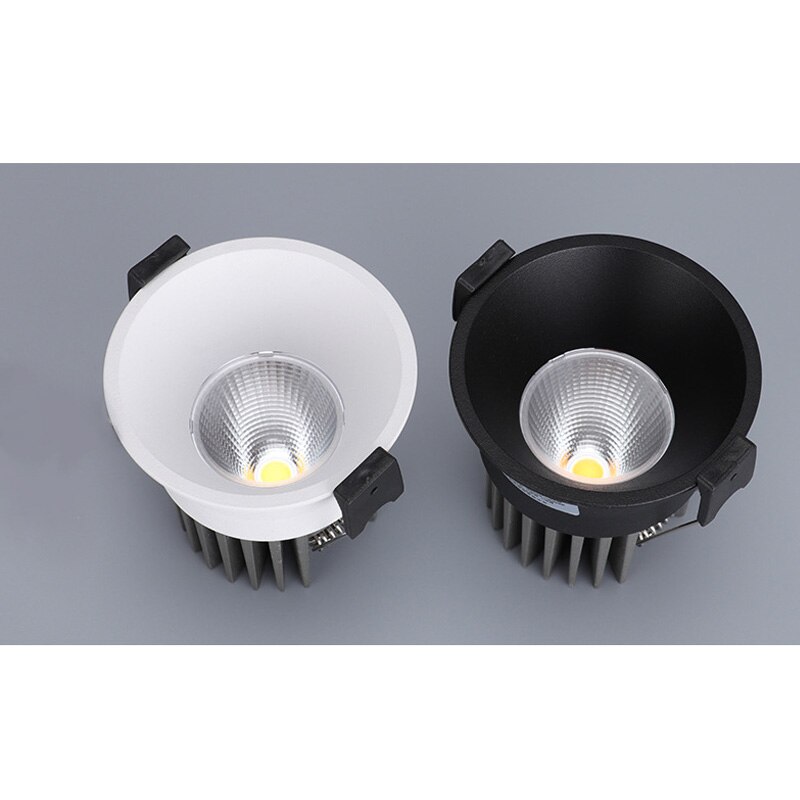 Dimbare COB Verzonken Downlight 5W 7W 10W Spot Plafond Armaturen LED Lamp Verzonken in Muur Down Light verlichting Lampen