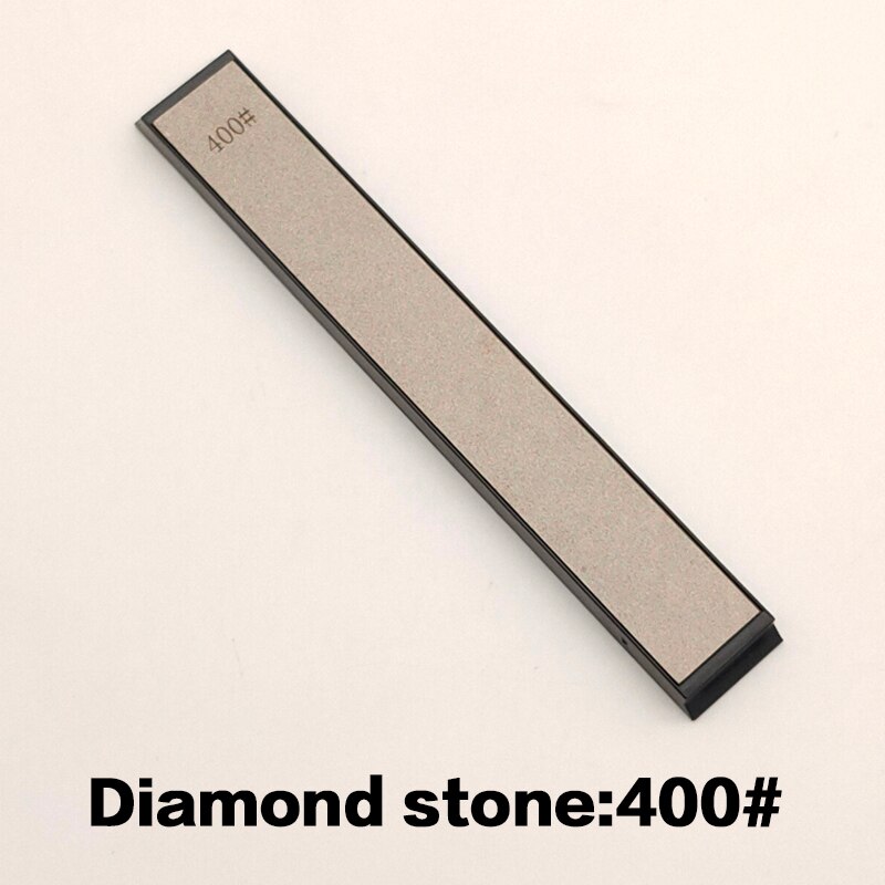 Fixed angle knife sharpener sharpening stone Whetstone knife sharpener diamond stone honing stone bars kitchen tools: 400 grit