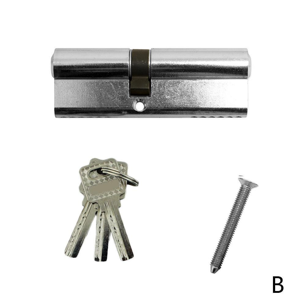 Stander Cylinder Lock Cylinder AB Key Anti-Theft Pure door Handle Extended core Interior Lock Bedroom lock Door H8M9: B
