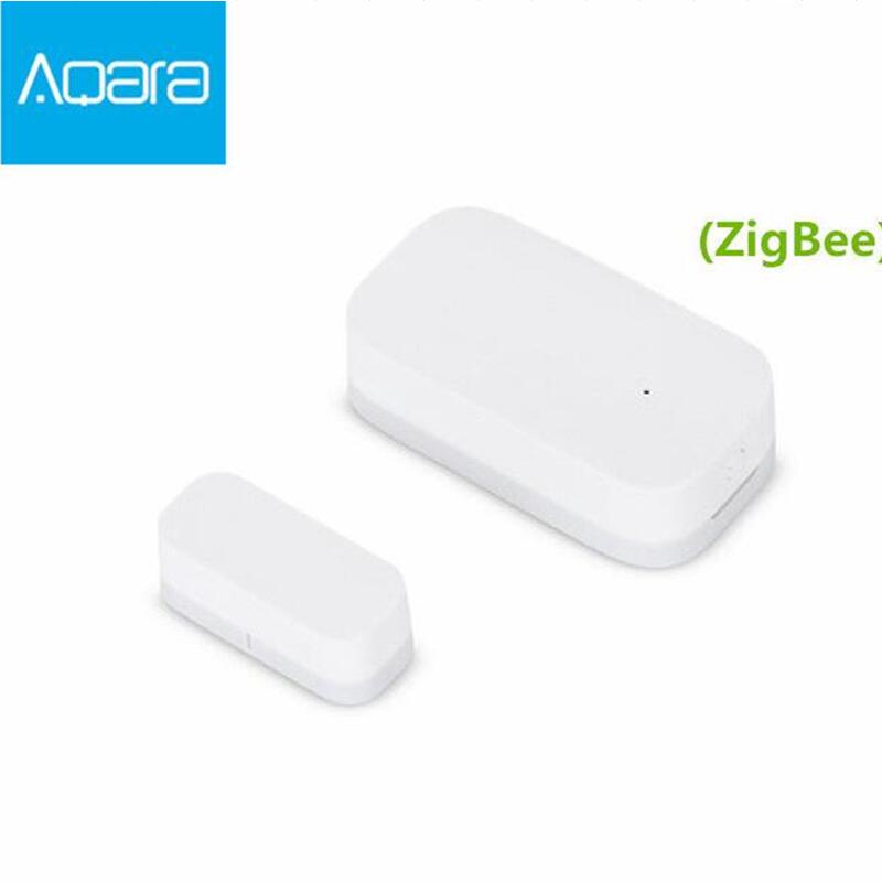 Xiaomi aqara dør vinduessensor zigbee trådløs forbindelse smart mini dørsensor arbejde android ios app kontrol gratis skib