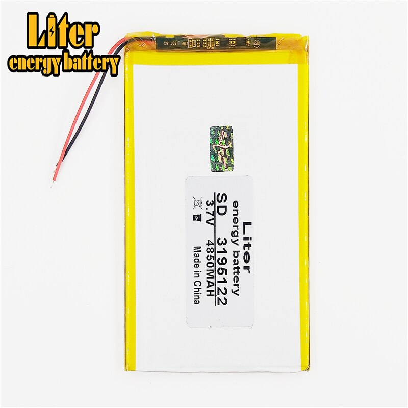 3195122 3.7V 4850MAH 3095120 Universale Li-Ion batteria per tablet pc 7 pollici 8 pollici 9 pollici