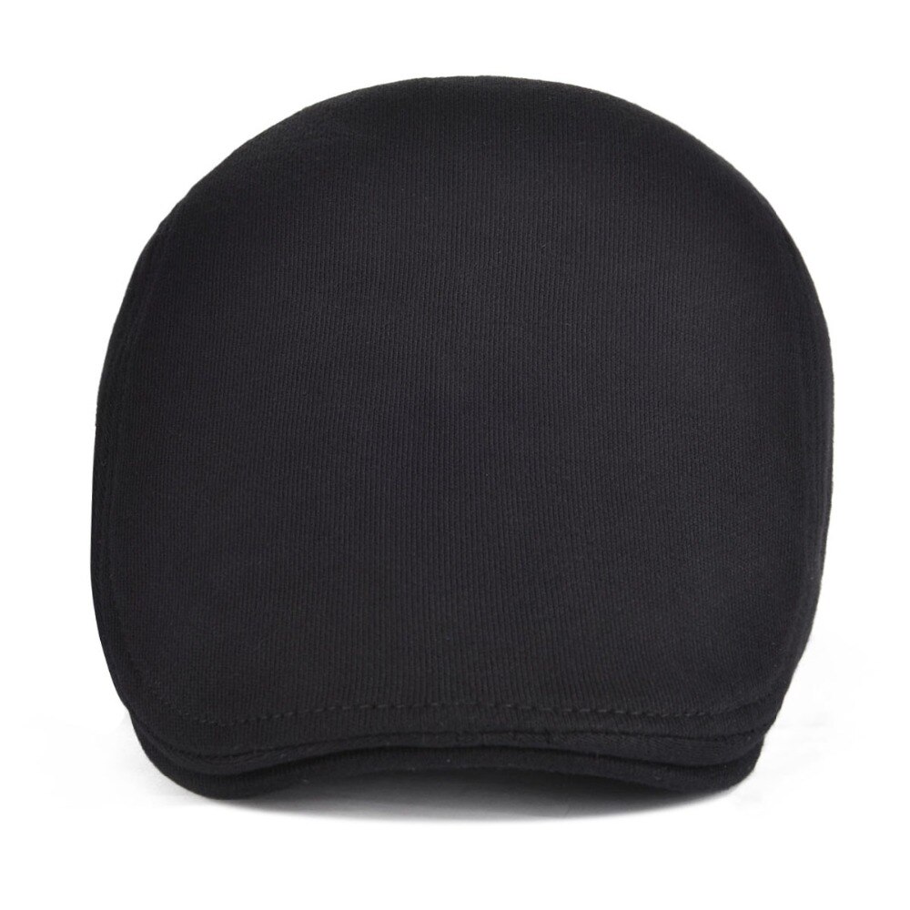 VOBOOM – casquette plate en coton pour homme et femme, chapeau de chauffeur de taxi, Vintage, doux, décontracté, boulanger, livreur de journaux