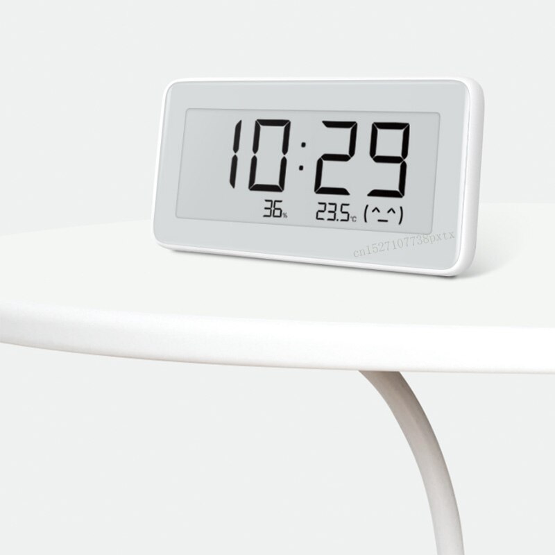 Reloj digital inteligente Xiaomi Mijia BT4.0, reloj electrónico inalámbrico, termómetro, LCD, medidor de temperatura, para interior y exterior