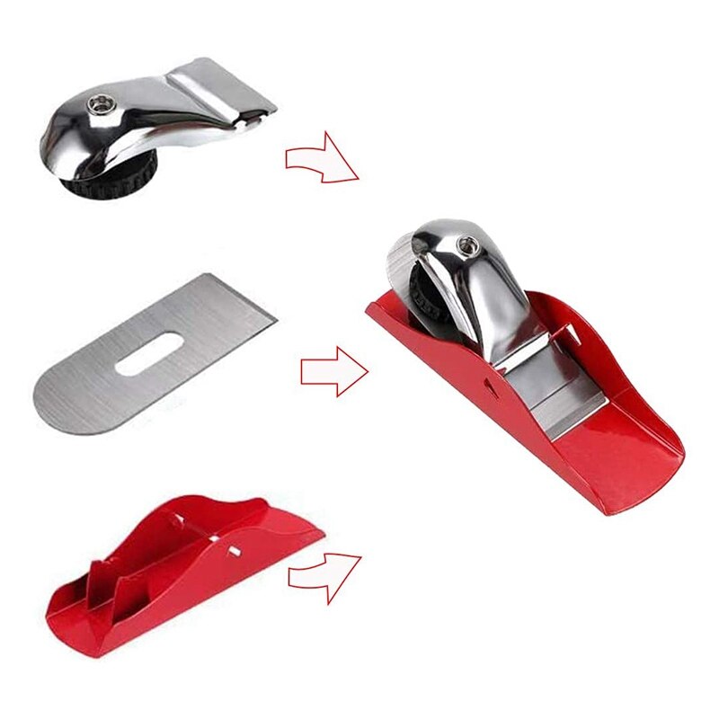 HLZS-Mini Hand Planer Small Trimming Plane 1/2 Inch Woodworking for Trimming Projects Carpenter DIY Model Making