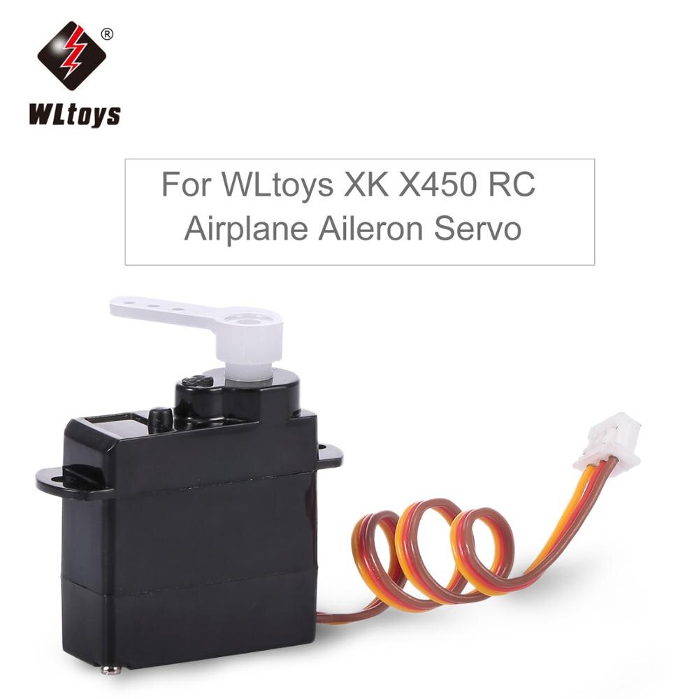WLtoys XK X450 RC Aereo Elicottero Pezzi di Ricambio Set di Aeromobili Ad Ala Fissa Coperchio del Vano Batteria Copertura Della Cassa Della Batteria: Rear aileron servo