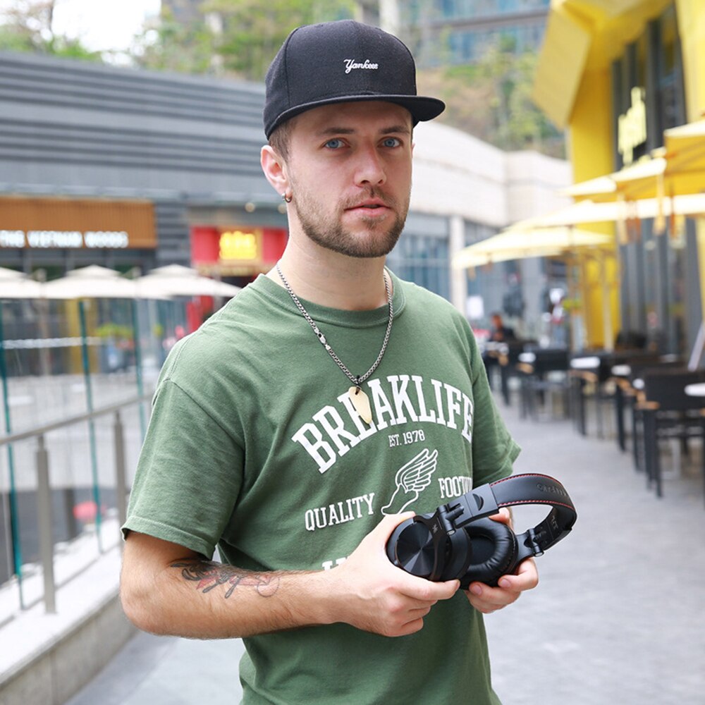 Wireless/ Wired Musical Instrument Monitor Headphones Wired Headset with 3.5mm & 6.5mm Audio Cables DJ recording headphone