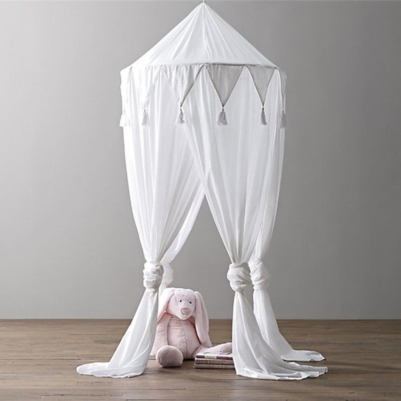 Kind Baby Bed Canopy Netting Bedcover Klamboe Gordijn Beddengoed Koepel Tent