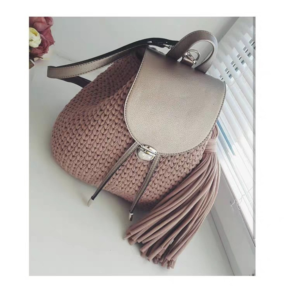 Neue Handtasche Schulter Strap Woven Tasche Set PU Leder Tasche Böden Mit Hardware Zubehör für DIY Handgemachte Tasche Rucksack 7 stücke Set