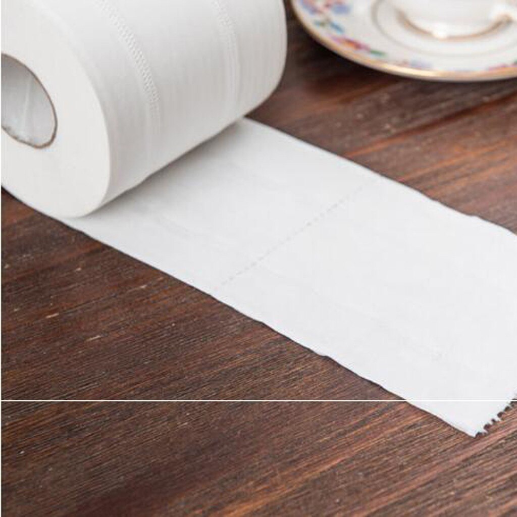 White Toilet Paper Toilet Roll Tissue 8 Roll Pack Towels Tissue Toilet Paper Fast Home Accessories