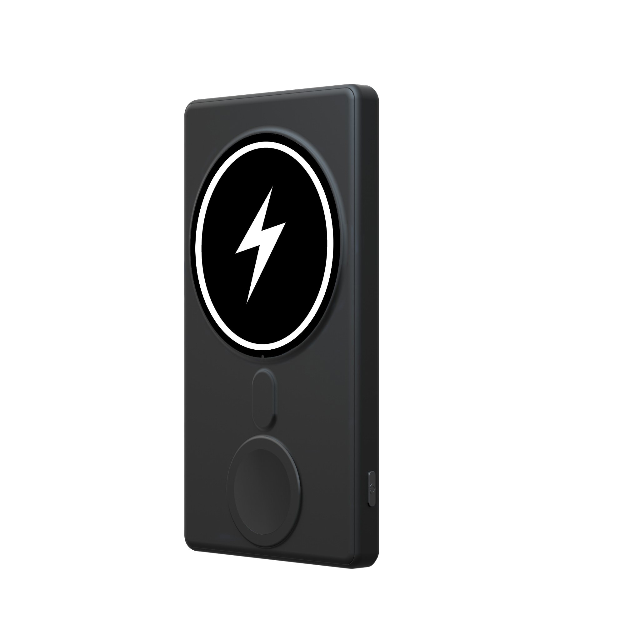 Qi 3 in 1 Fast Charging Magnetic Wireless Charger Power Bank For iPhone 13 12 Pro Max Mini/Apple Watch Chargers Powerbank: black