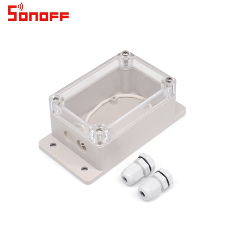IP66 Waterproof Junction Box Waterproof Case Water-resistant Shell For Sonoff Basic/RF/Dual/Pow For Xmas Tree Lights
