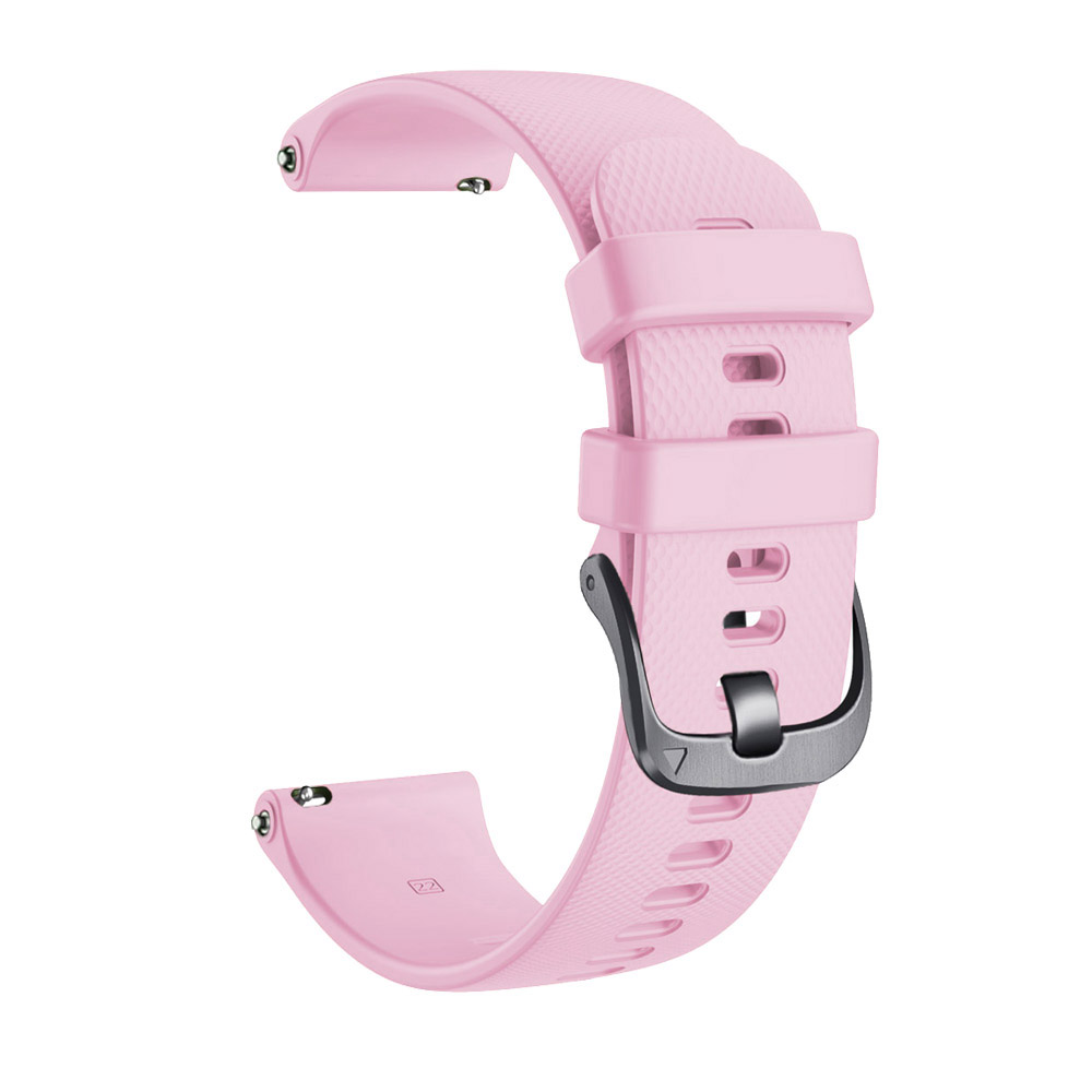 Correa de reloj de 20mm para Garmin Approach S12 / Approach S42, accesorios para reloj inteligente, pulsera de repuesto: White black / 16 mm