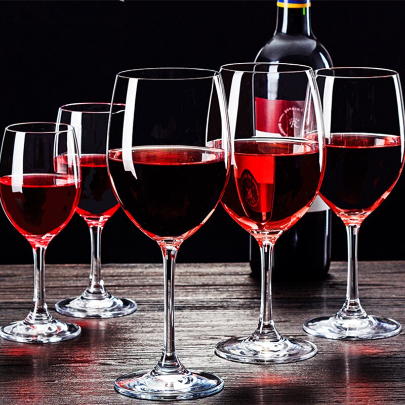 Verre à vin en cristal, verre à vin sans plomb, verre à jus, verre à vin de maison, service à vin,