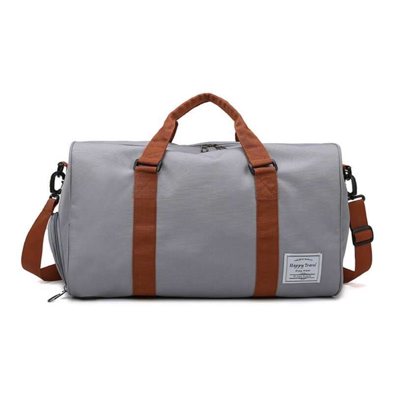 Bolsa de zapatos de gran capacidad para hombre y mujer, bolso de hombro para Fitness, deportivo, de viaje, Unisex: light gray