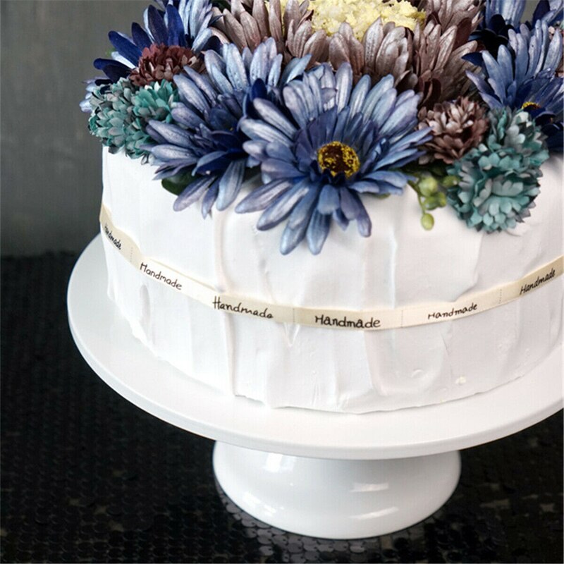 12 tommer jern rund kage stativ piedestal dessert holder cupcake slik display rack bakeware bryllupsfest dekoration 4 farve