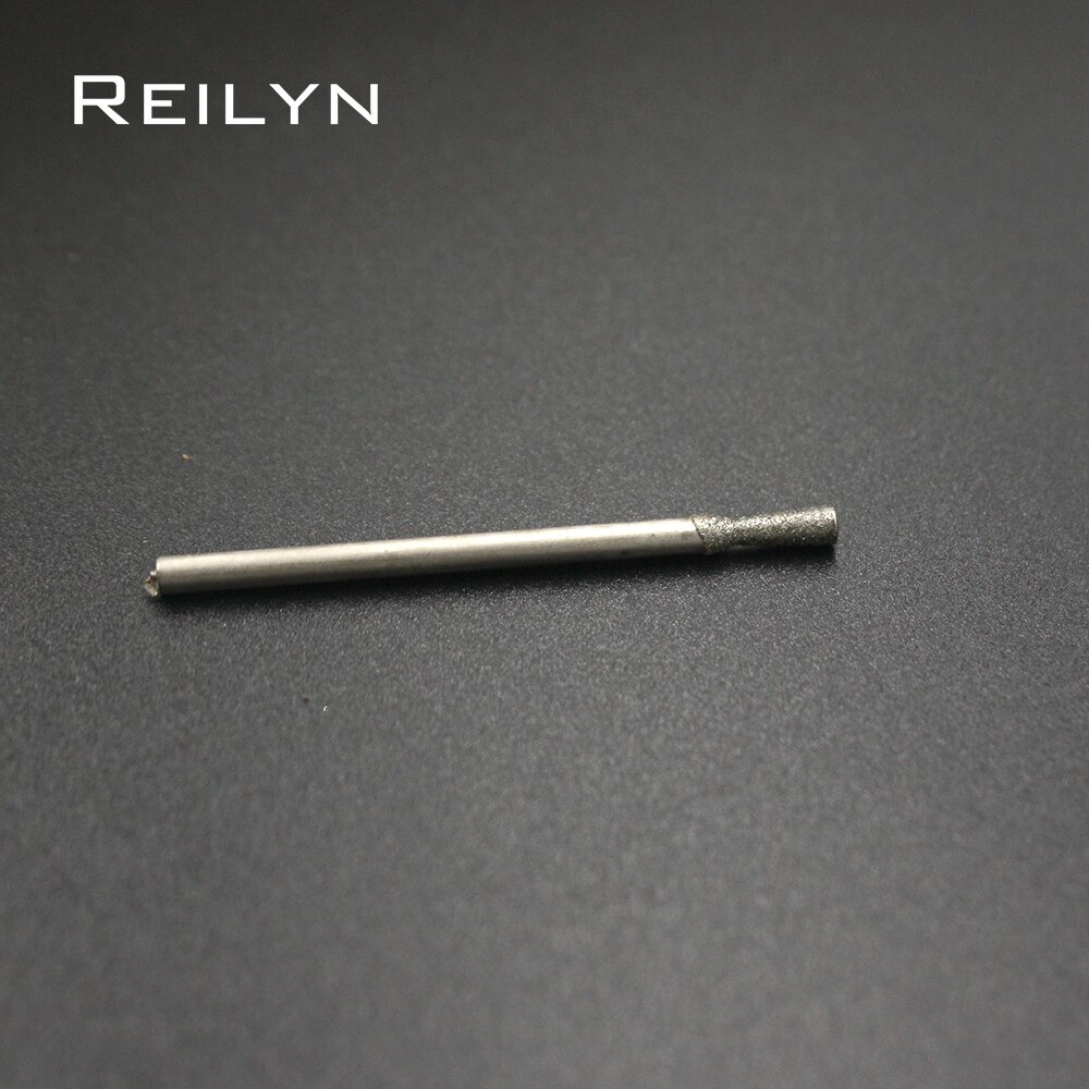 80pcs/set 2.35mm shank grinding bits dremel tools polishing Emery diamond bits peeling polishing grinding