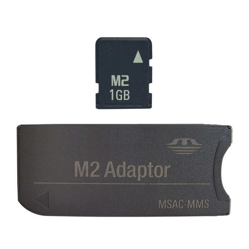 Grote Originele! M2 geheugenkaart 512 MB 1 GB 2 GB 4 GB 8 GB Memory Stick Micro met Adapter MS PRO DUO: 1GB