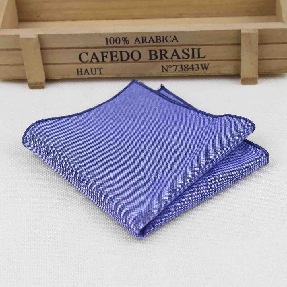 Handkerchief Scarves Vintage Like Linen Hankies Men's Pocket Square Handkerchiefs Solid Color23*23cm: 5