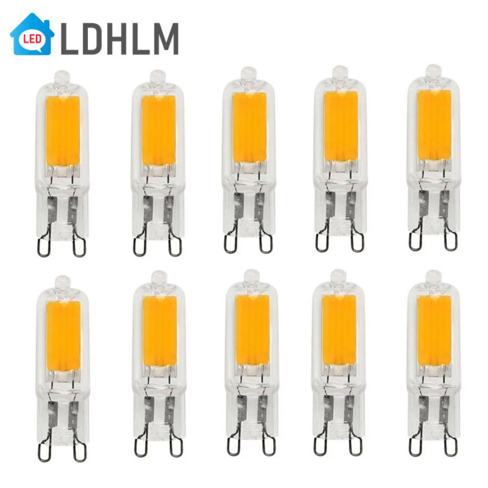 G9 LED COB lampe 7W 9W 12W 15W COB LED ampoule AC/DC 12V 220V Lampada LED G9 COB projecteur lustre éclairage remplacer halogène