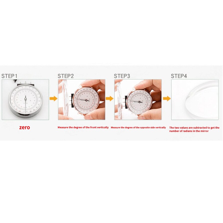 Eyeglasses Lens Measure Power Clock Radiant Table Eyeglasses Accessories for Glasses Stores
