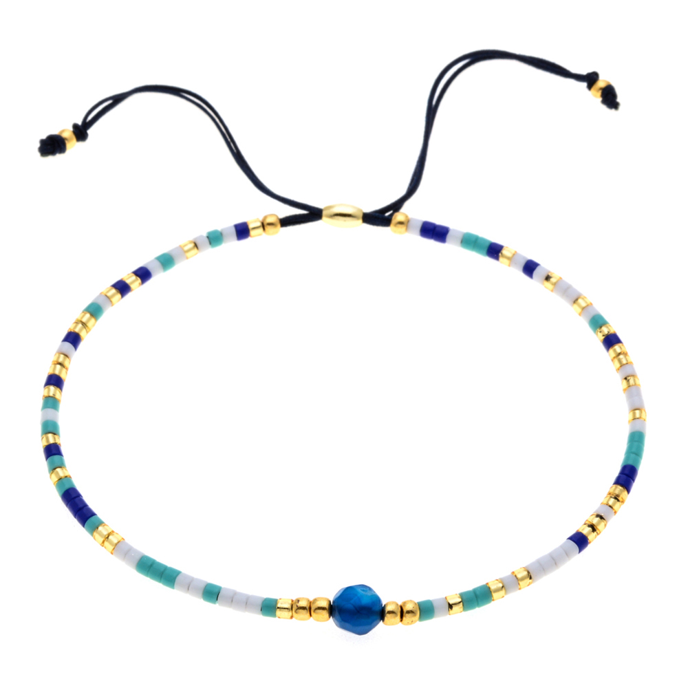 Go2boho Miyuki Bracciale con perline Pietra di moda Gioielli con perle Perline Gioielli Braccialetti semplici vintage Pulsera di alta qualità: Stampigliatura