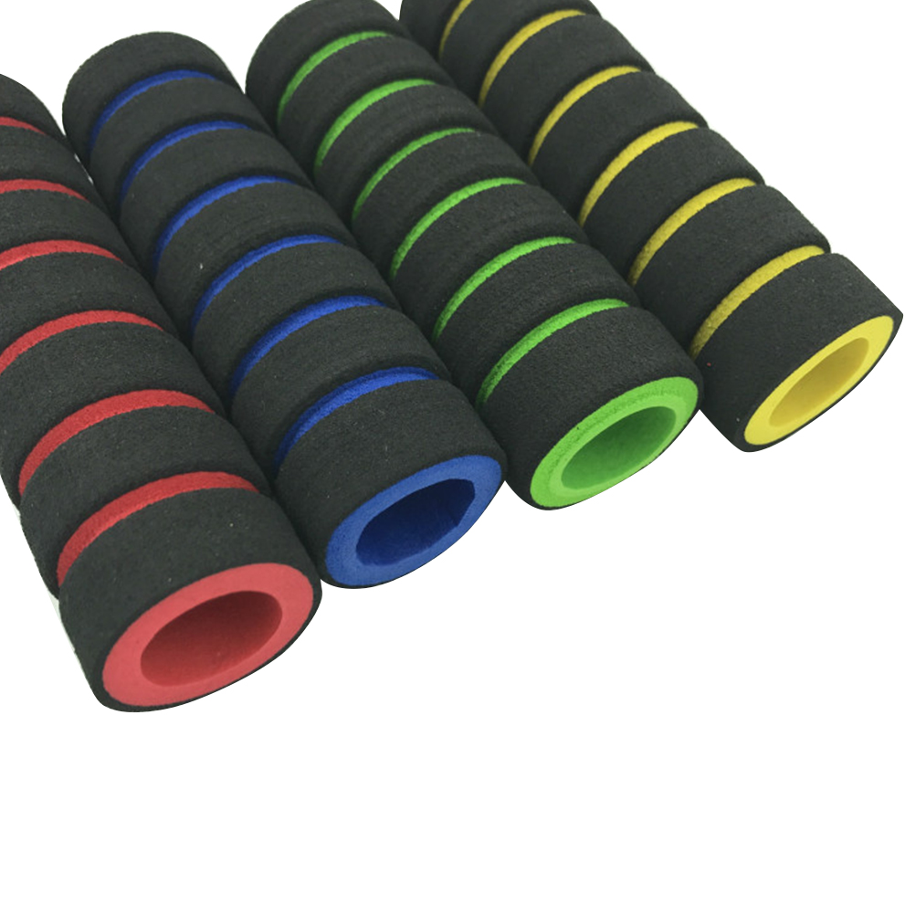 2 stuks schokbestendige comfortabele stuurgrepen fiets schuim grip fietsaccessoires