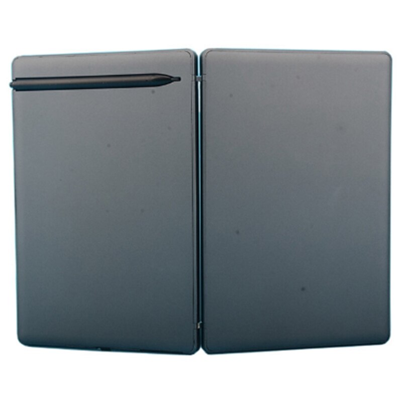 Calculatrice bloc-notes 2 en 1 LCD bloc-notes multifonctionnel bureau d'affaires Record