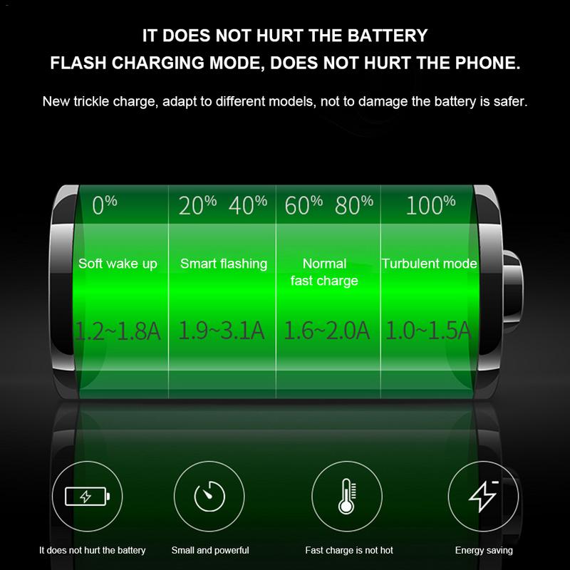 6.8a hurtigopladet multifunktionel biloplader dual usb android til apple musiklinje universal