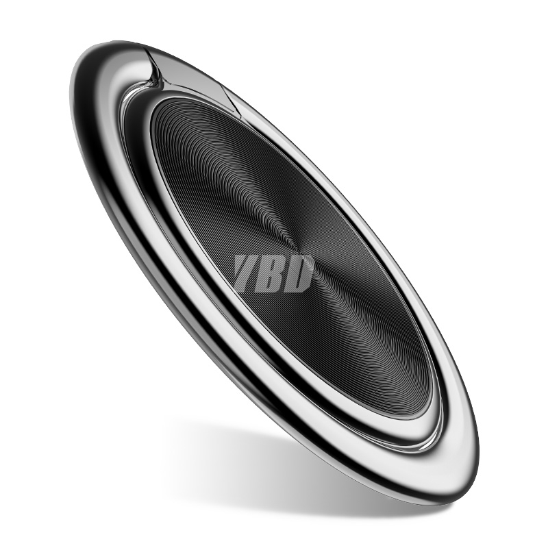 Soporte de anillo de dedo YBD para Huawei P20 lite Xiaomi Redmi Note 7 k20 9t soporte de montaje soporte de dedo para teléfono móvil: Black