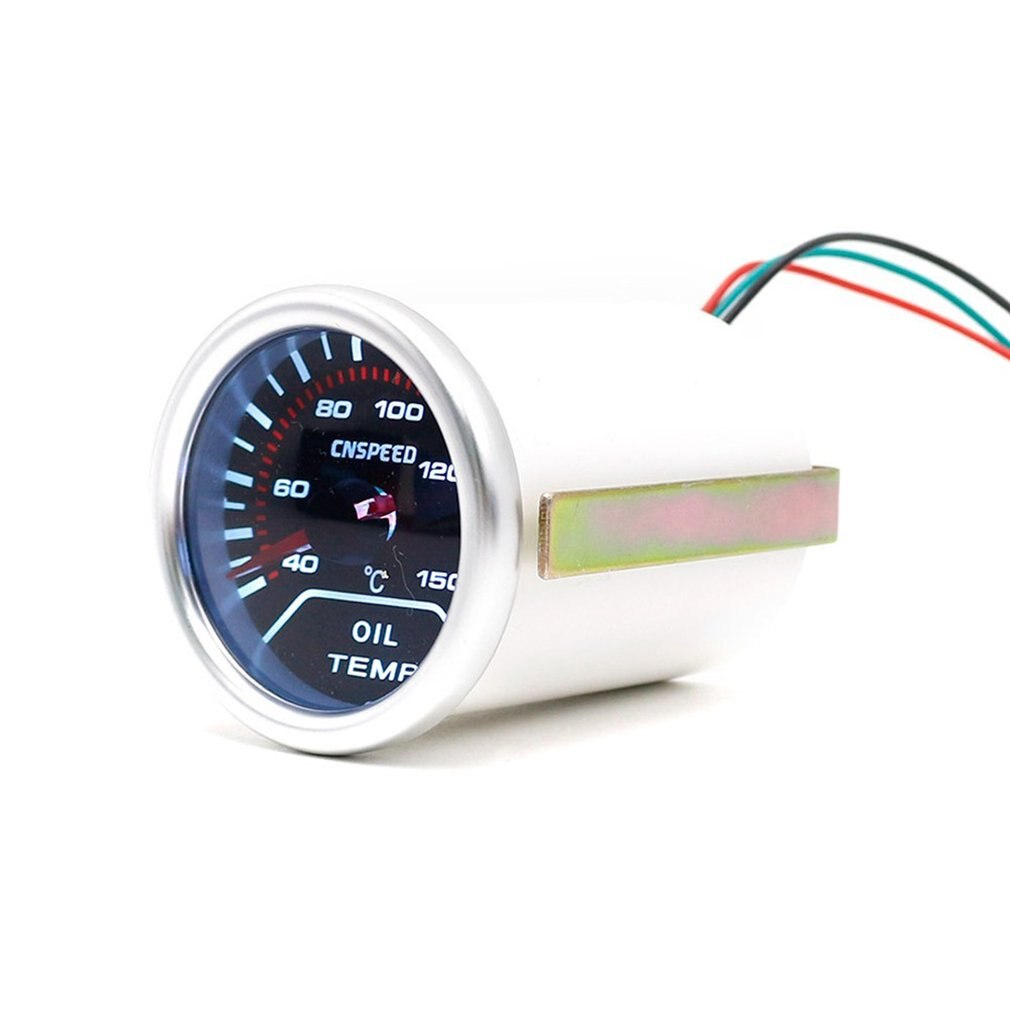 Medidor Digital de temperatura de aceite LED 12V 150 grados para coche, medidor de temperatura de 52mm, medidor de temperatura de humo Universal para modificación de coche