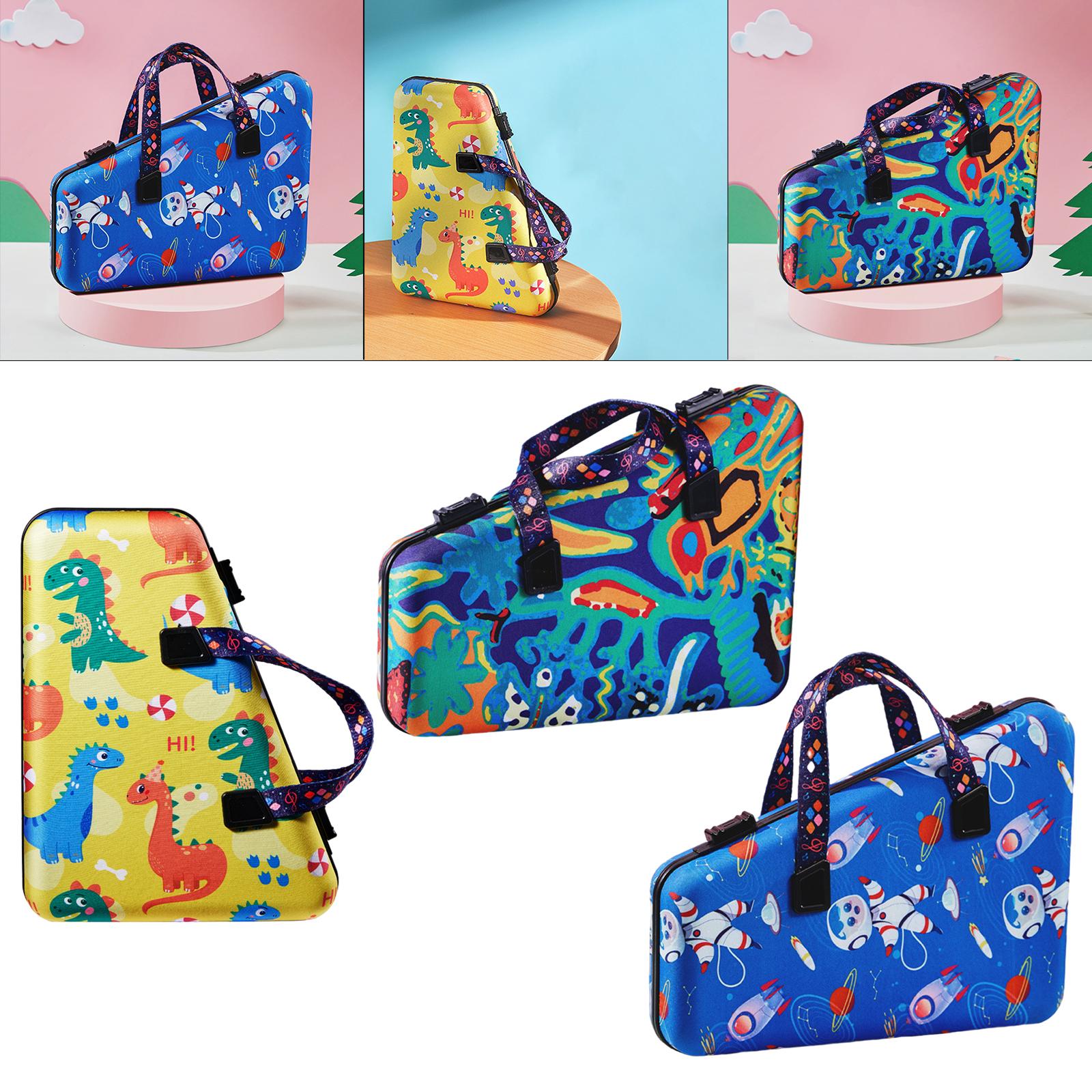 16 Keys Glockenspiel with Hammer Storage Children Educational Tool Musical Instrument Hand Knocking Xylophone for Musicians