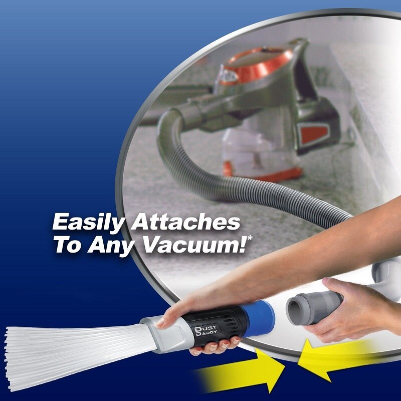 Portable Universal Vacuum Cleaner MasterDuster Cleaning Tool Brush Dirt Remover