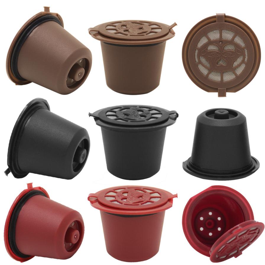 Refillable Reusable Coffee Capsules Pods For Nespresso Machines Filter kitchen accessories Coffee filter