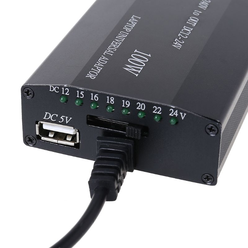 100W Universal AC Adapter Power Supply Charger Cord for Laptop Notebook WXTB