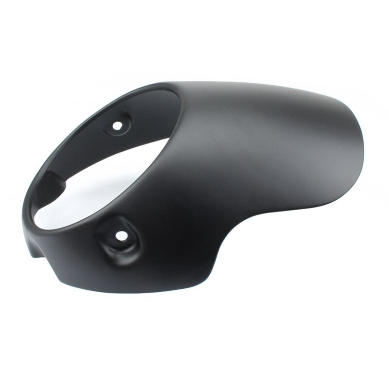 Motorsykkel frontlys fairing maske kappe til triumf bonneville  t100 t120 se thruxton 900 scrambler 2001 matt svart