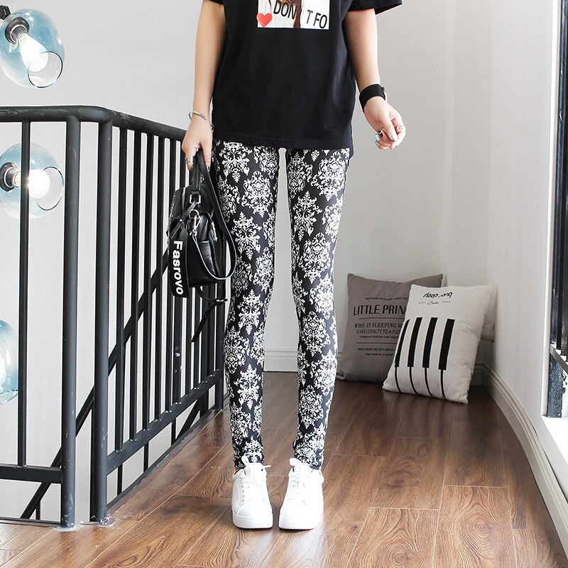 Leggings Sexy occidentaux Camouflage holographique néon sans couture Leggings journal gothique Punk Rock Fitness Legging: 364