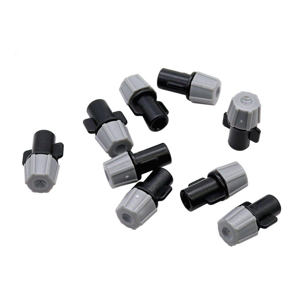 Greenhouse Sprayer 6 mm Interface Gray Atomizing nozzle Agriculture Irrigation system Misting nozzle Garden Water spray 500 Pcs
