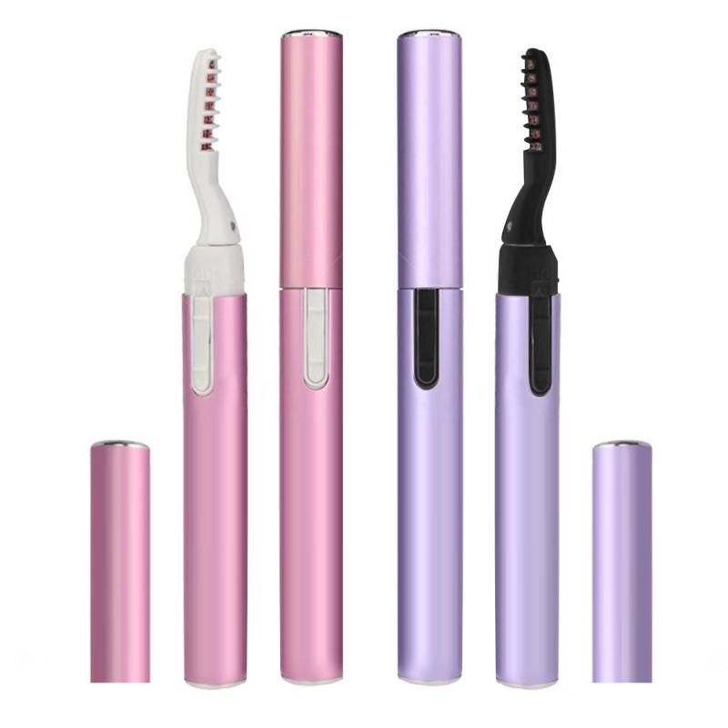 Beauty Elektrisch Verwarmde Wimperkruller Pen Make-Up Cosmetische Perfect Grote Ogen Remover Clip Wenkbrauw Wimpers Pincet
