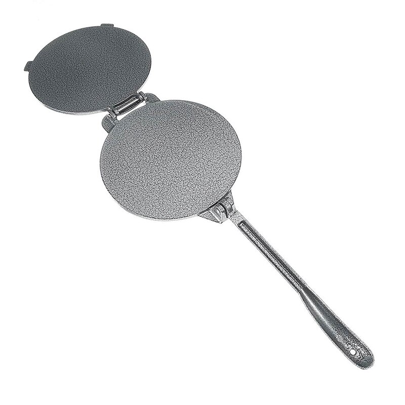 20cm tortilla maker presse aluminium foldbar hjemmekøkken mel majs bage presse værktøj pandekage tærte værktøj bage tilbehør