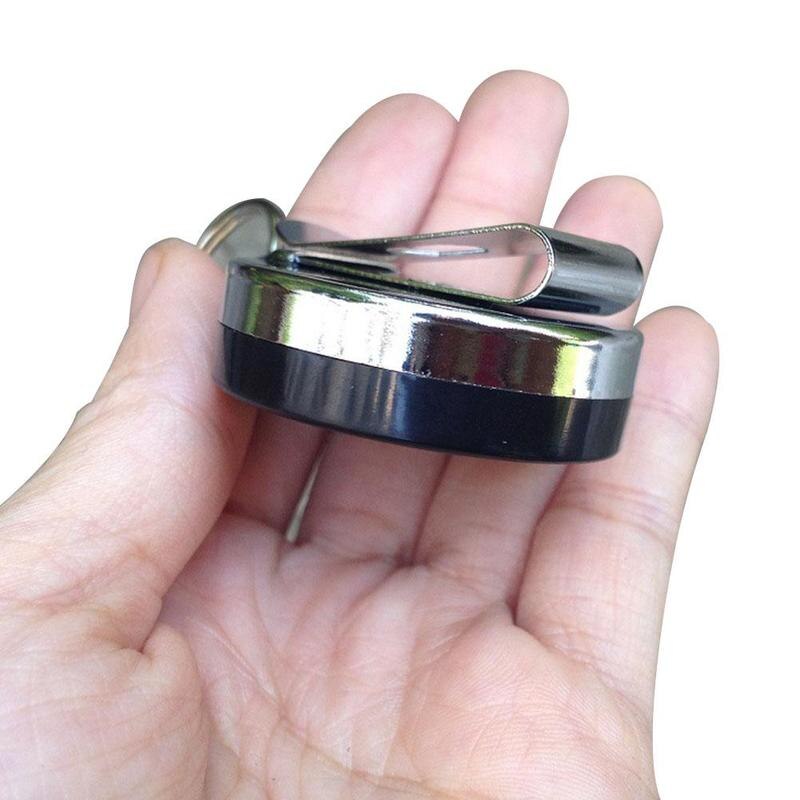 Resilience Steel Wire Rope Elastic Keychain Sporty Retractable Alarm Key chain Anti-lost telescopic key ring Keys trinket