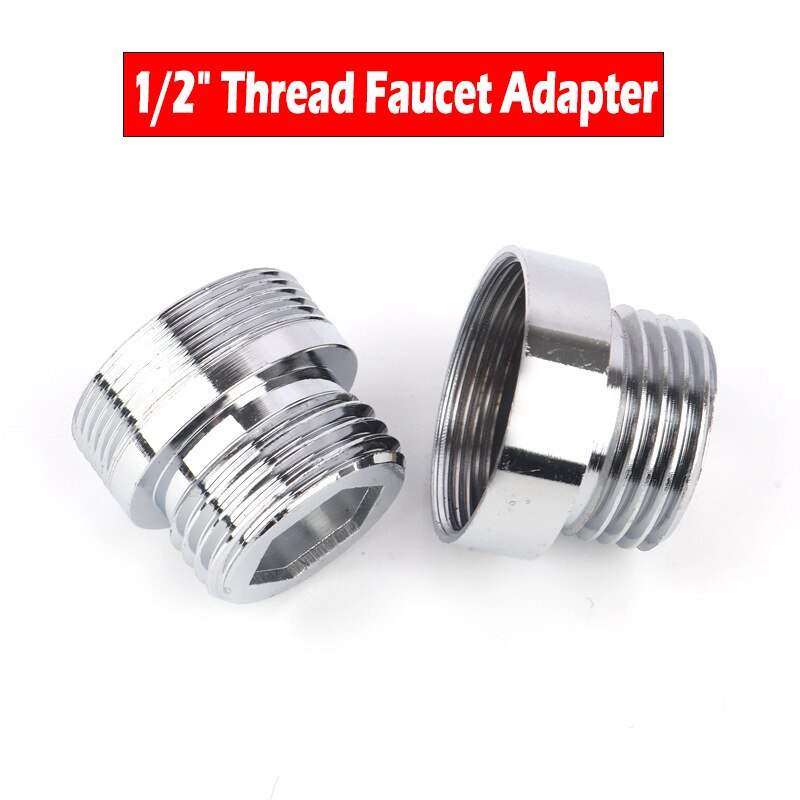 1/2 &quot; hann  m20-m24 hunn  f20 f22 tråds kopling til armaturer dusj vannkran adapter vannrenser tilbehør
