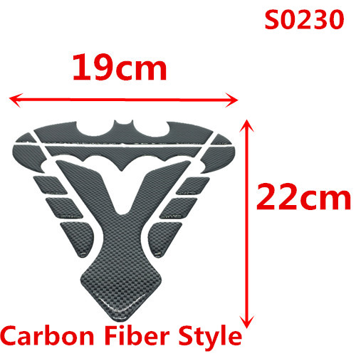3D impermeabile moto Decal Gas serbatoio carburante Pad Protector Cover Sticker moto Bat per BMW Honda Suzuki Yamaha Kawasaki KTM