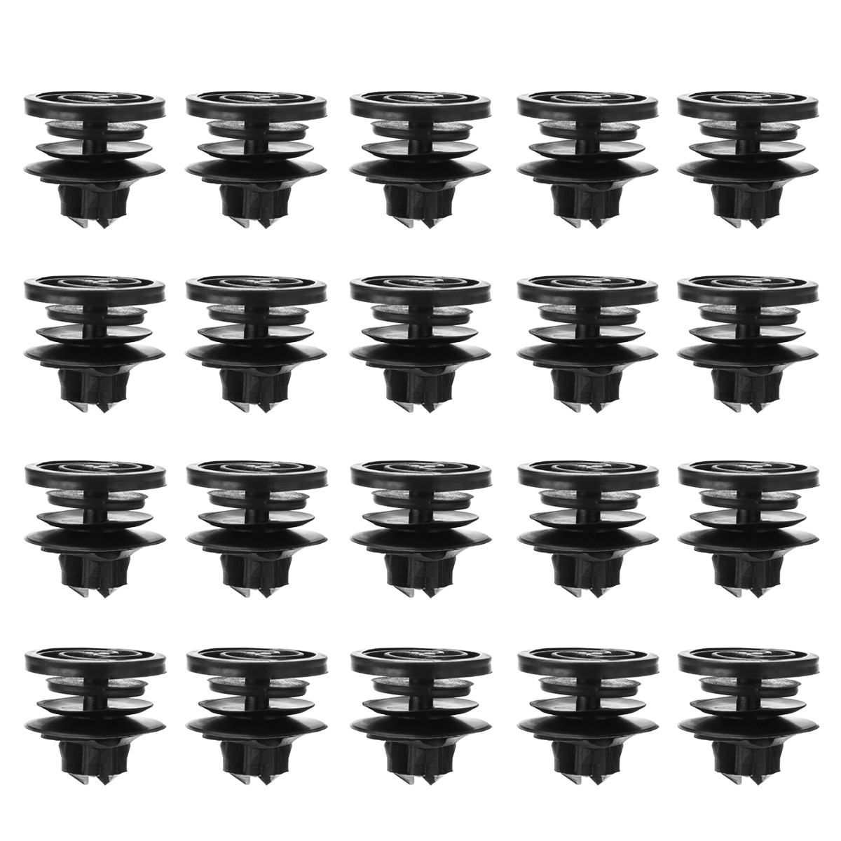 Clip de sujeción Interior para coche, Clip de plástico para tarjeta de puerta, embellecedor de Panel, para V-W, G-OLF, M-K4, 20 Uds., 3B0868243