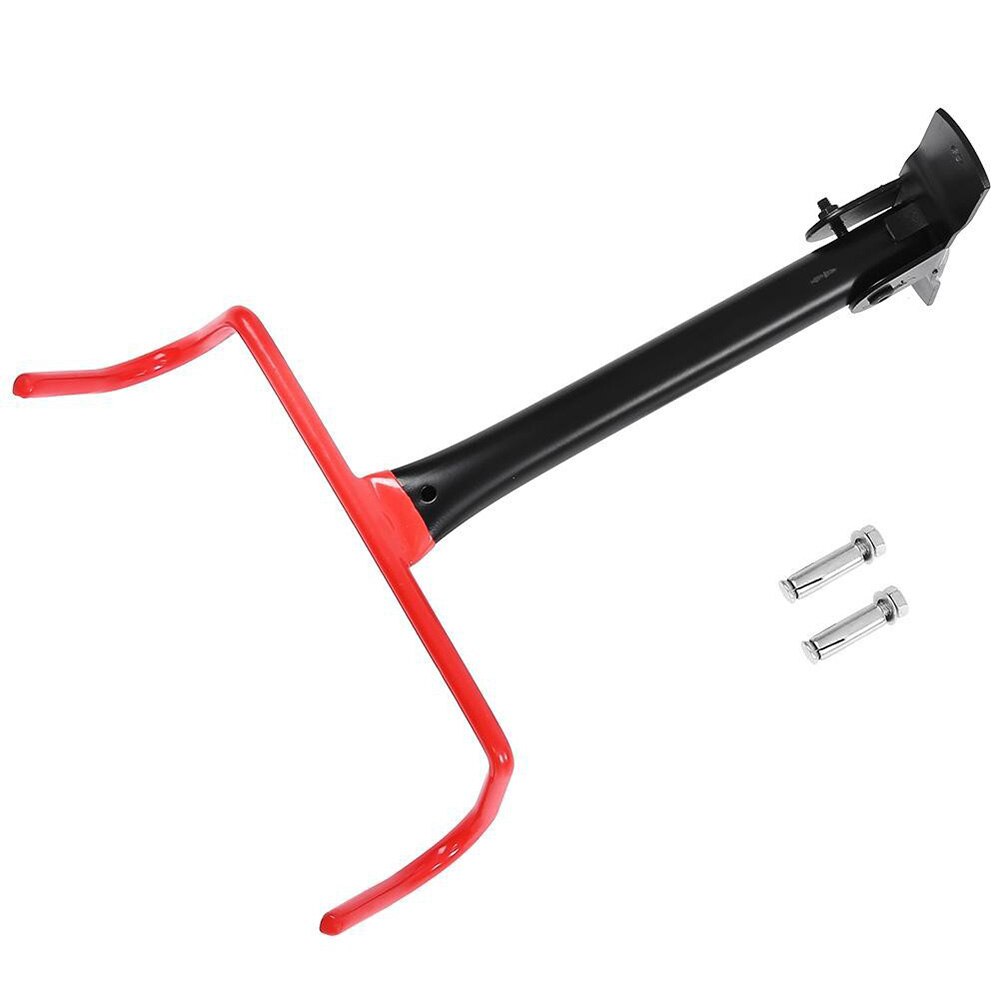 Storage Wall Mounted Rack Hanger Holder Hook Space Saver Bicycle Durable: Red