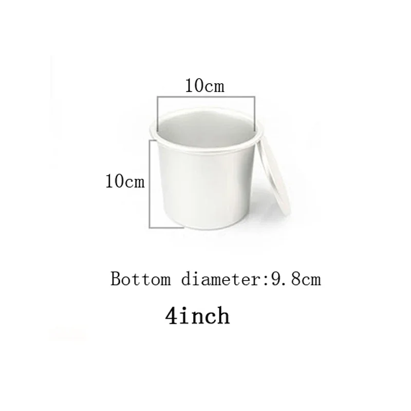 4/5/6/8Inch Hollow Schoorsteen Chiffon Cake Bakken Pan Verhooging Verdikking Cheesecake Mousse Cakevorm bakken Accessoires: Roze